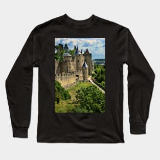 Carcassonne City Walls Long Sleeve T-Shirt